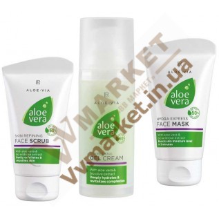 Алоэ Вера Набор "Свежесть" (Aloe Vera Face Care Fresh), LR с доставкой вся Украина